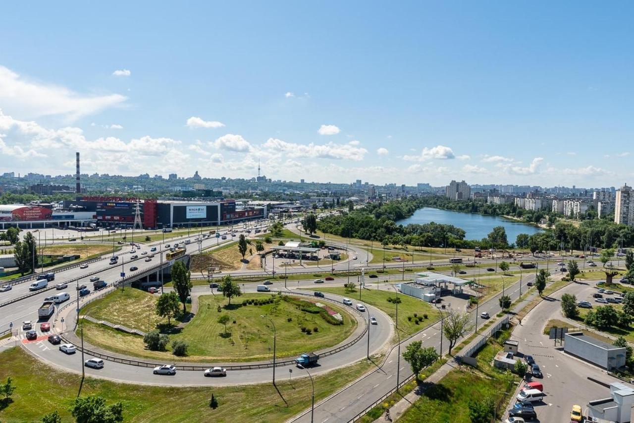 Apartment Fashionable Panoramic Dnieper. Obolon *